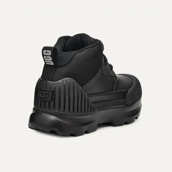 New UGG Neumel X Waterproof Lace Up Rain Hiking Ankle Boots in black 825 6S3 - Picture 7 of 9